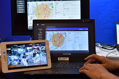 圖1　CityEyes助警整合影像資訊，已偵破多起案件。