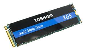 圖2 東芝「XG5」系列消費級NVMe SSD