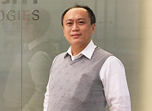 圖1 是德科技應用工程部資深專案經理劉宗琪說明,因應測試需求,示波器和誤碼儀的性能需再提升。