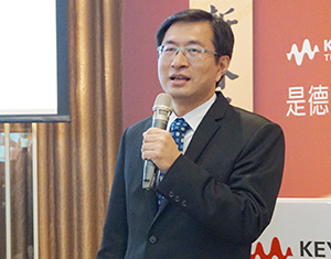 是德科技行銷處資深專案經理郭丁豪表示，自3GPP第一階段的5G NR規格敲定後，是德科技便針對該發布內容推出測試方案。